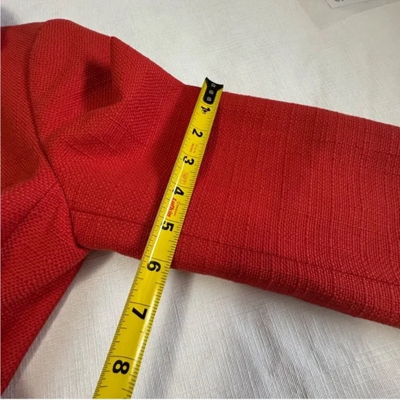 Banana Republic Red Double-Breasted Women's Jacket XS - Picture 11 of 12